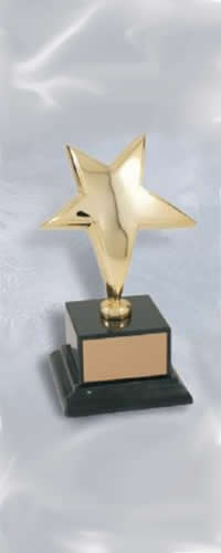 Item#3S1807 Solid Metal Awards