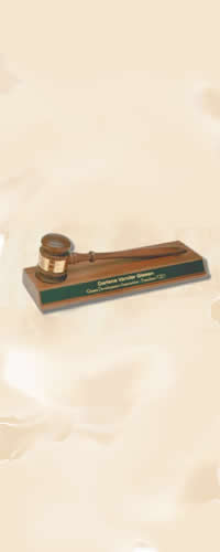 Item#3C1707 Genuine Walnut Gavel