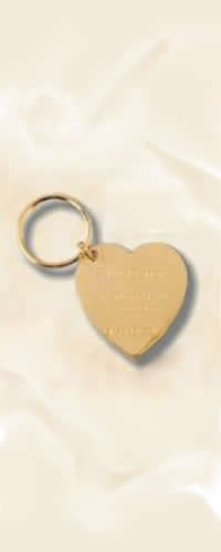 Item#3C2416 Brass Key Ring