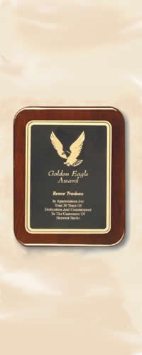 Item#3C1004 Rosewood Piano Finish Plaque